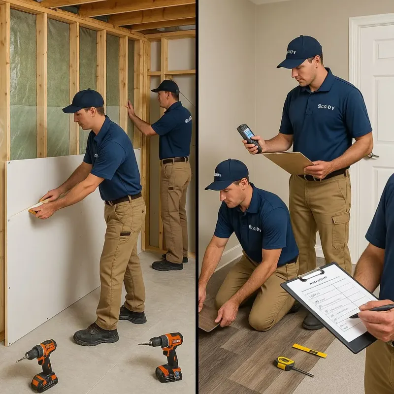 Repairs and Reconstruction process in Midland City, AL